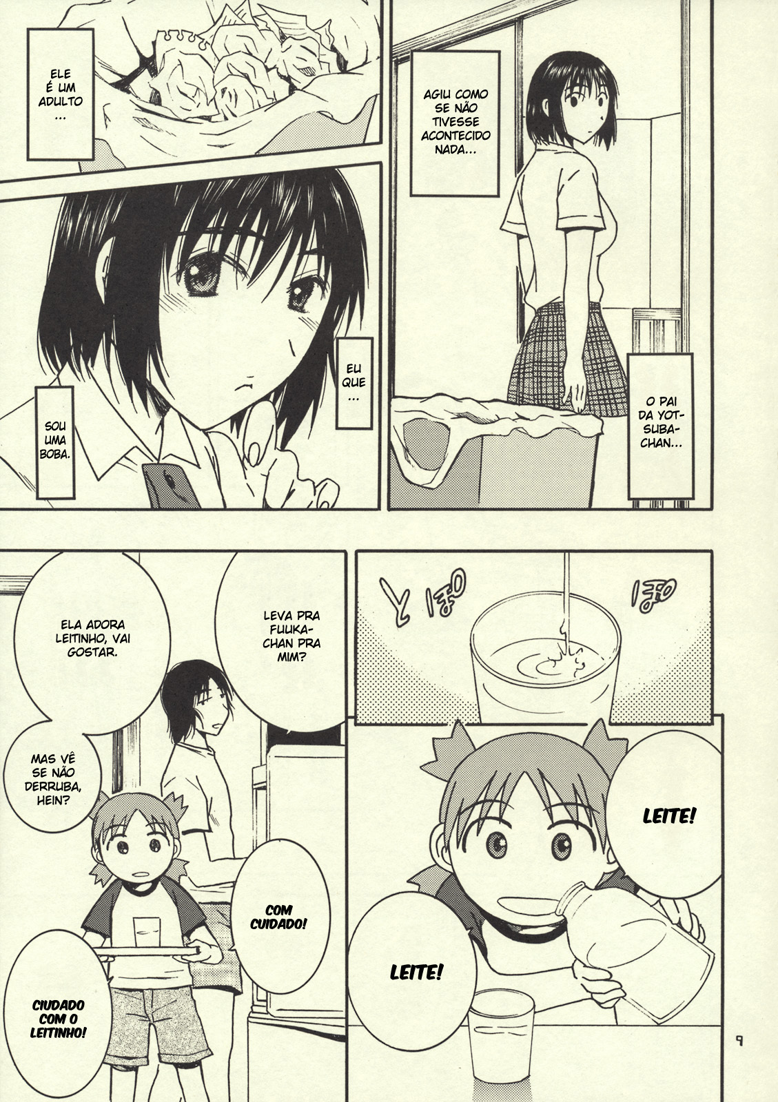 (C76) [Mechanical Code (Takahashi Kobato)] Otonari. 2 (Yotsubato!) [Portuguese-BR] page 7 full