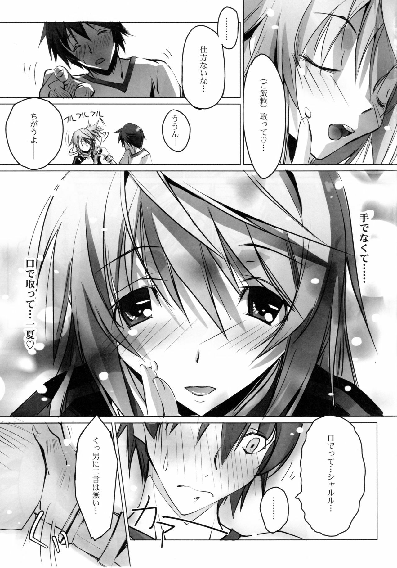 (COMIC1☆5) [RYU-SEKI-DO (Nagare Hyo-go)] LS Lovers Striker II (IS ) page 2 full