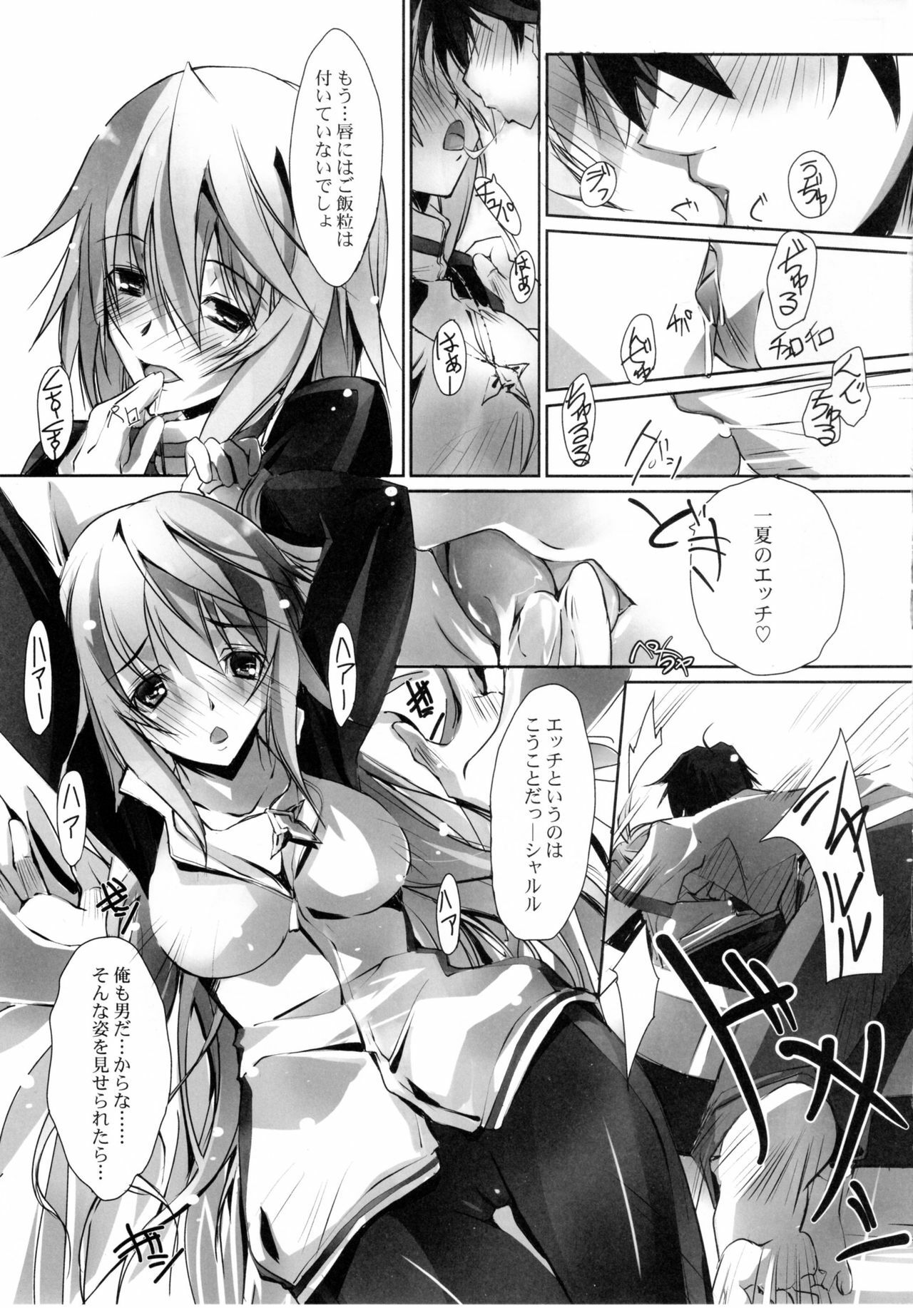 (COMIC1☆5) [RYU-SEKI-DO (Nagare Hyo-go)] LS Lovers Striker II (IS ) page 4 full