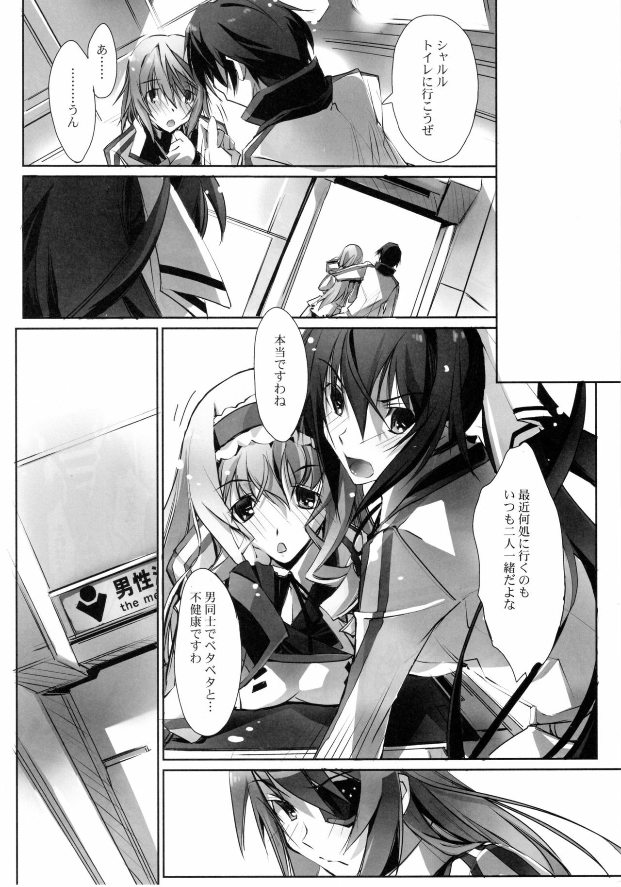 (COMIC1☆5) [RYU-SEKI-DO (Nagare Hyo-go)] LS Lovers Striker II (IS ) page 7 full