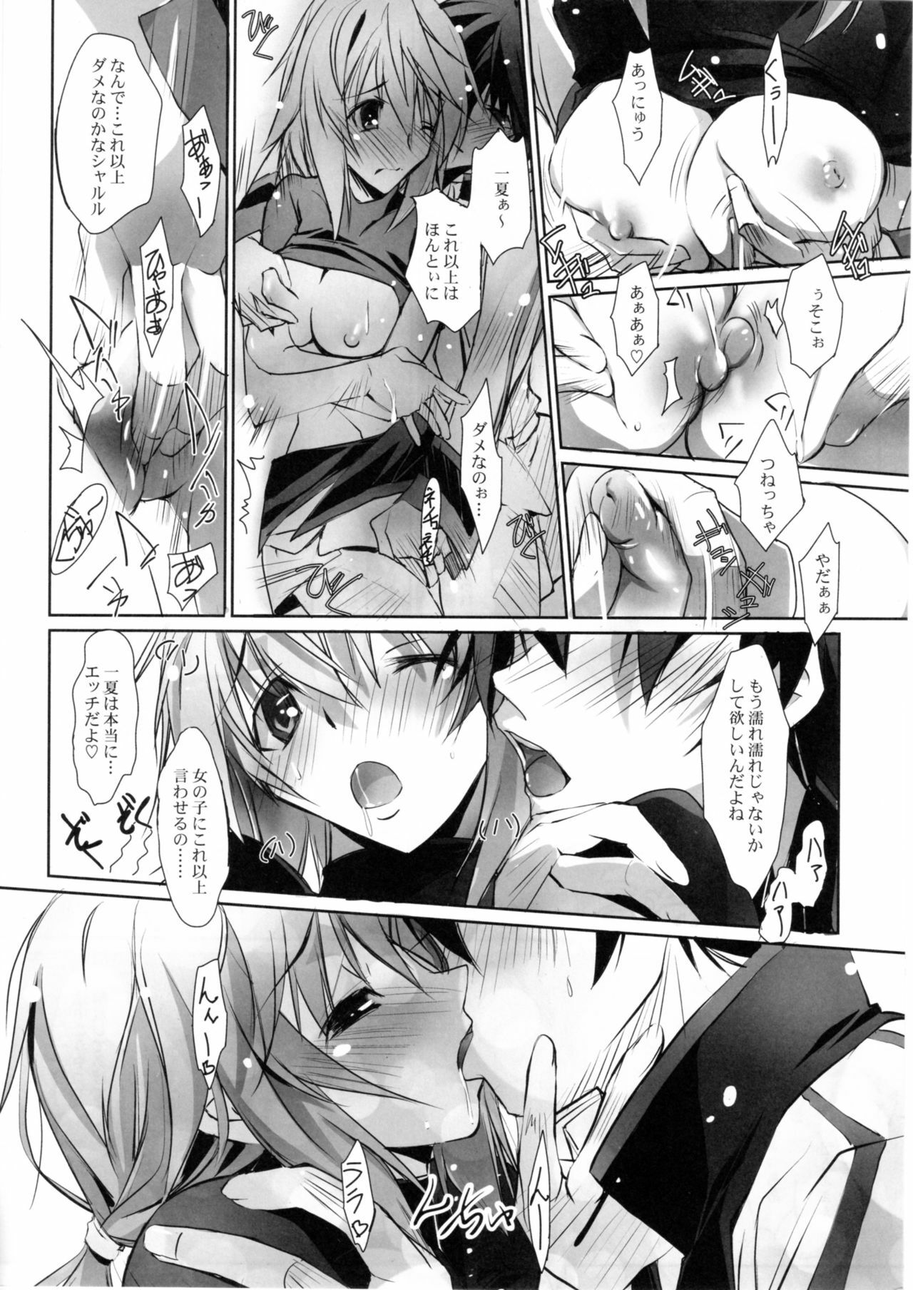 (COMIC1☆5) [RYU-SEKI-DO (Nagare Hyo-go)] LS Lovers Striker II (IS ) page 9 full