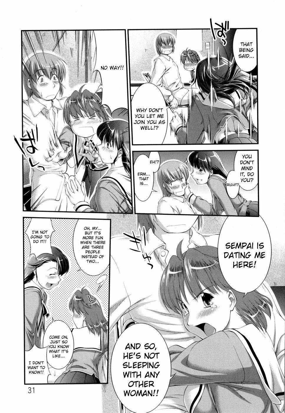 [John Sitch-Oh] Versus Onnanoko Ch. 1-3 [English] [Kusanyagi] [Decensored] page 35 full