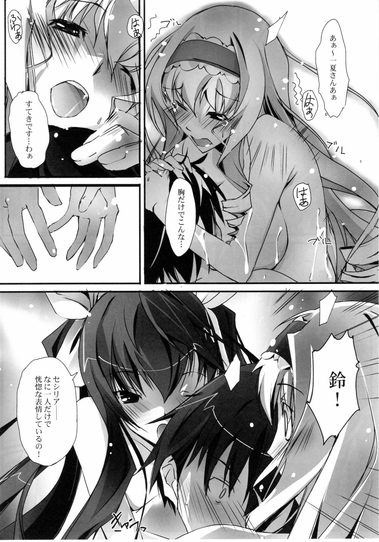 (SC50) [RYU-SEKI-DO (Nagare Hyo-go)] LS Lovers Striker (IS ) page 13 full