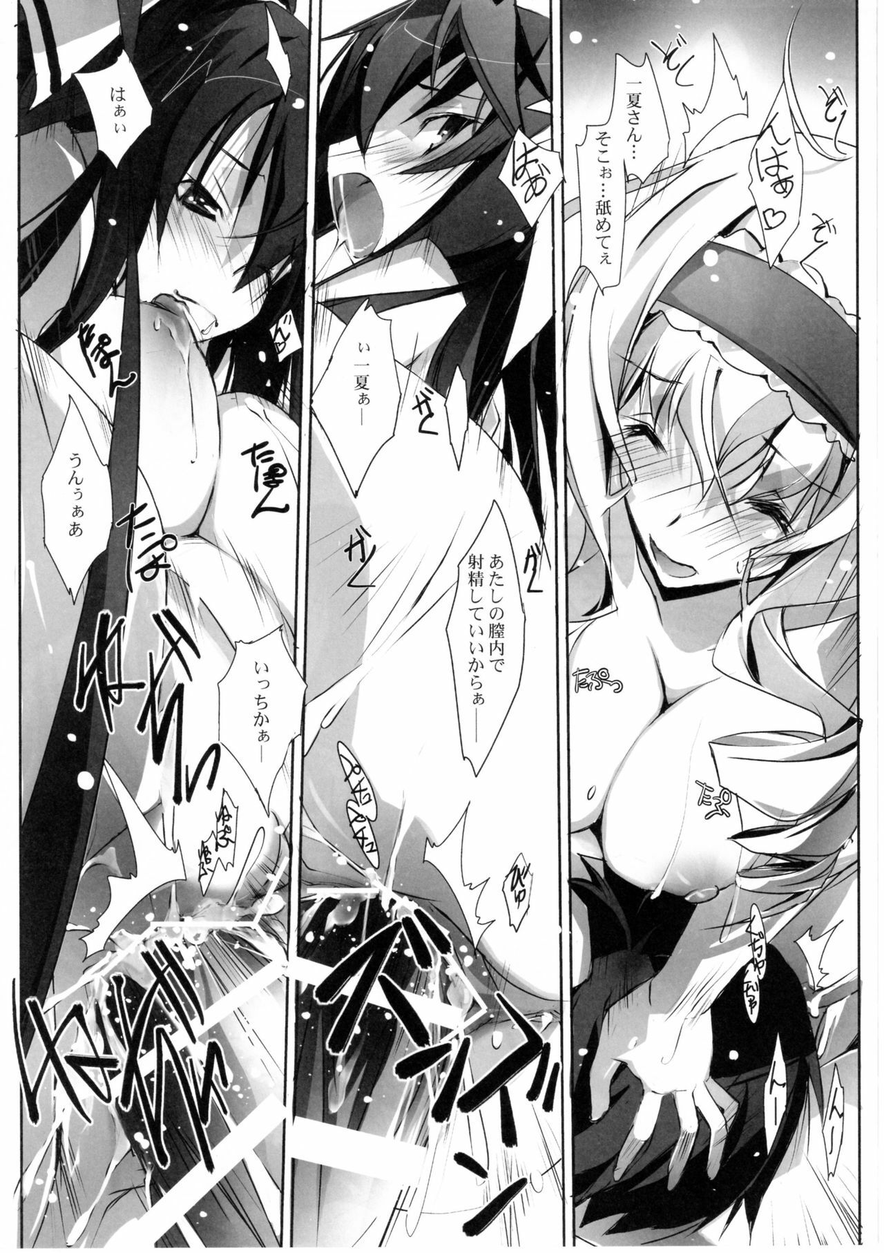 (SC50) [RYU-SEKI-DO (Nagare Hyo-go)] LS Lovers Striker (IS ) page 29 full