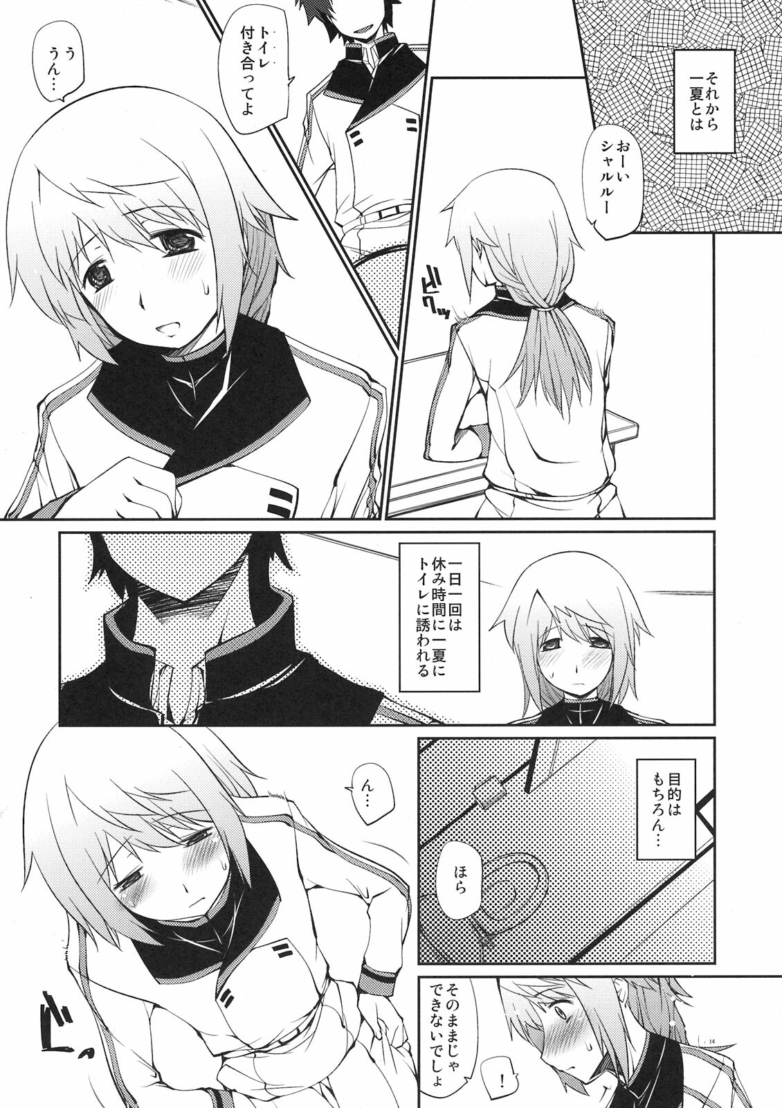 (COMIC1☆5) [Takatobiya (Haba Hirokazu)] Charlotte wa Yuutousei dakara (IS ) page 14 full