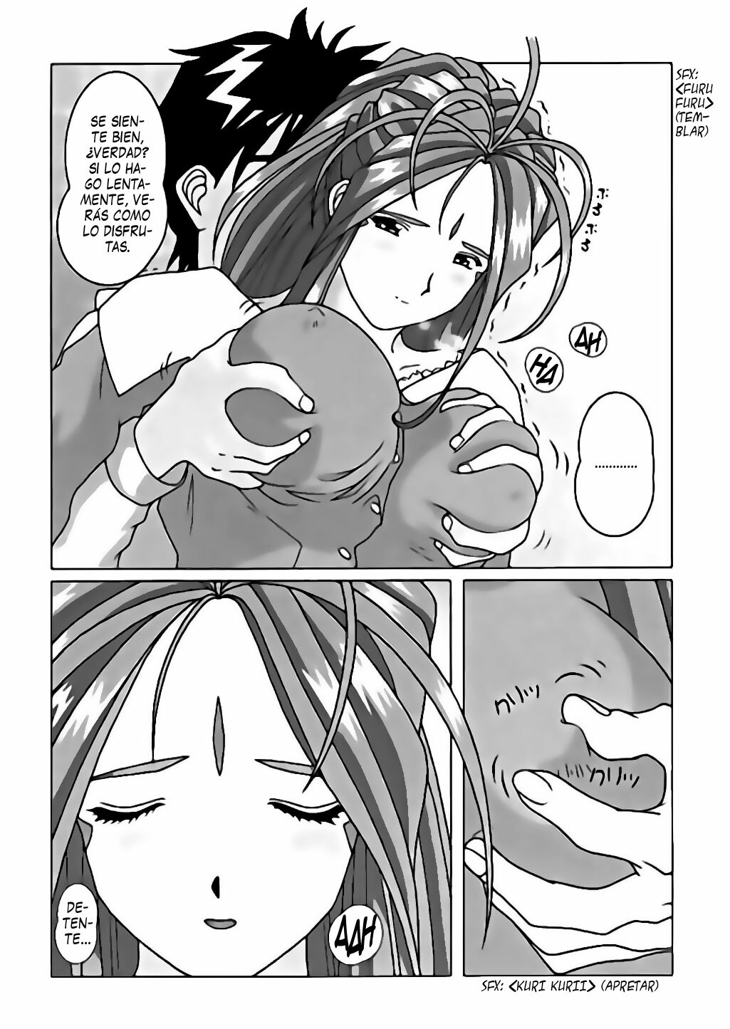 (C59) [Atelier Yang (Yang)] I want you to stay with me forever. ~Zutto Soba ni Ite Hoshii~ | Quiero Que Estés Conmigo Para Siempre (Ah My Goddess!) [Spanish] [LAS] page 8 full