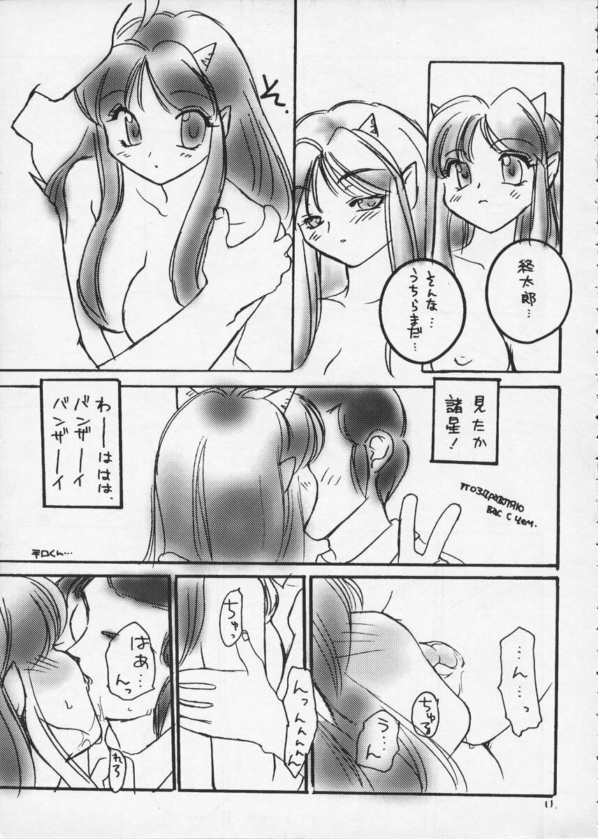 (CR25) [Omiotsuke (Soumi Rei, Sanari)] Nemurenu Yoru (Urusei Yatsura) page 10 full