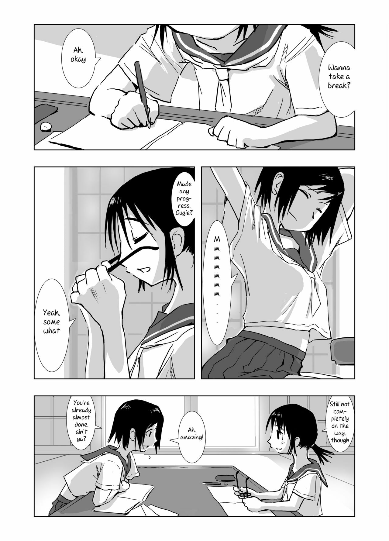 [Zasha] Kakurenbo (Genshiken) [English] page 1 full