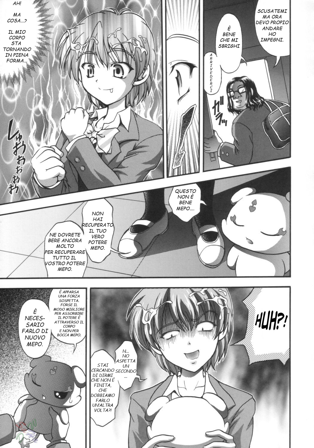 (C66) [Kuroyuki (Kakyouin Chiroru)] Milk Hunters 1 (Futari wa Precure) [Italian] page 22 full