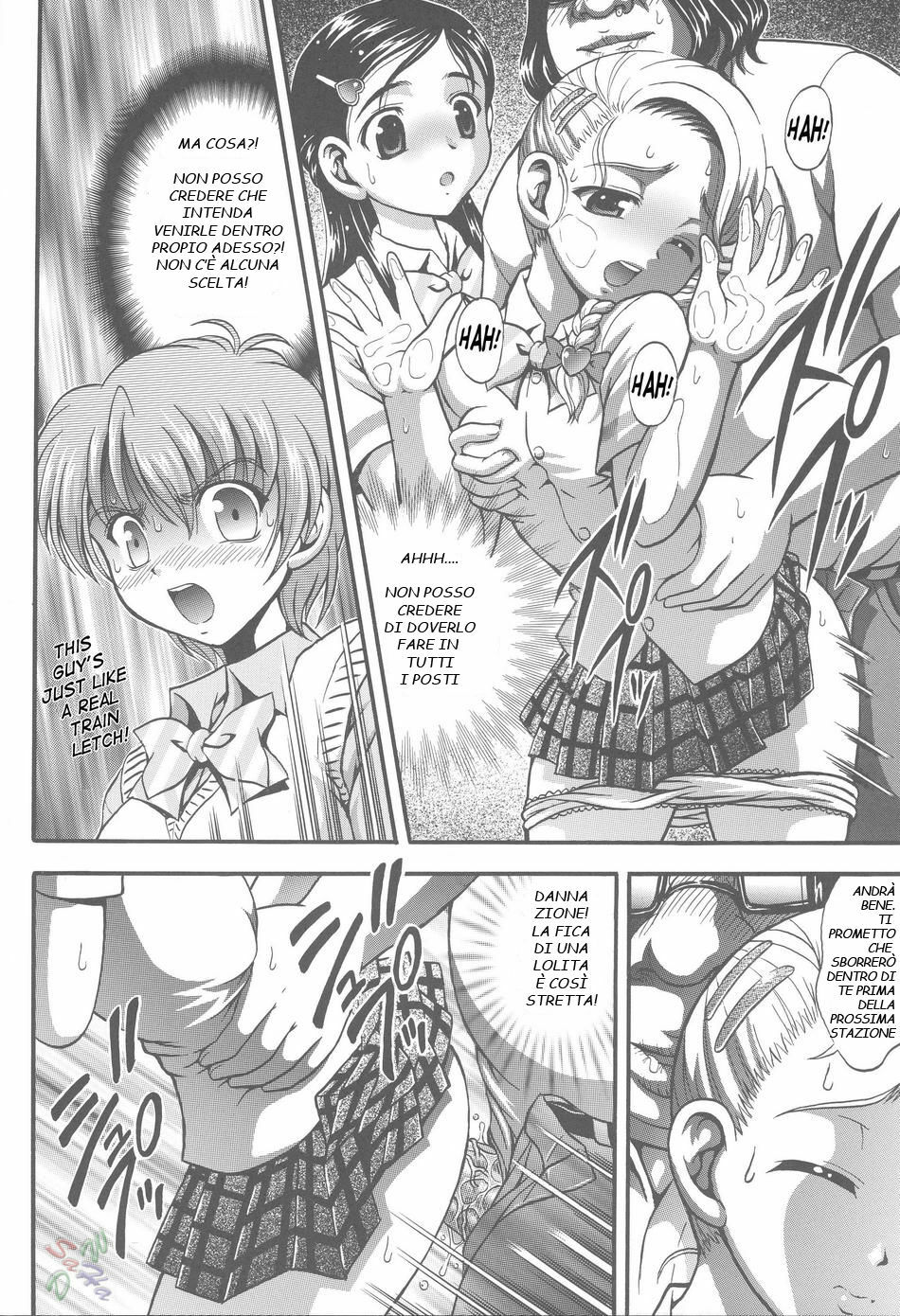 (C68) [Kuroyuki (Kakyouin Chiroru)] Milk Hunters 4 (Futari wa Precure) [Italian] page 14 full