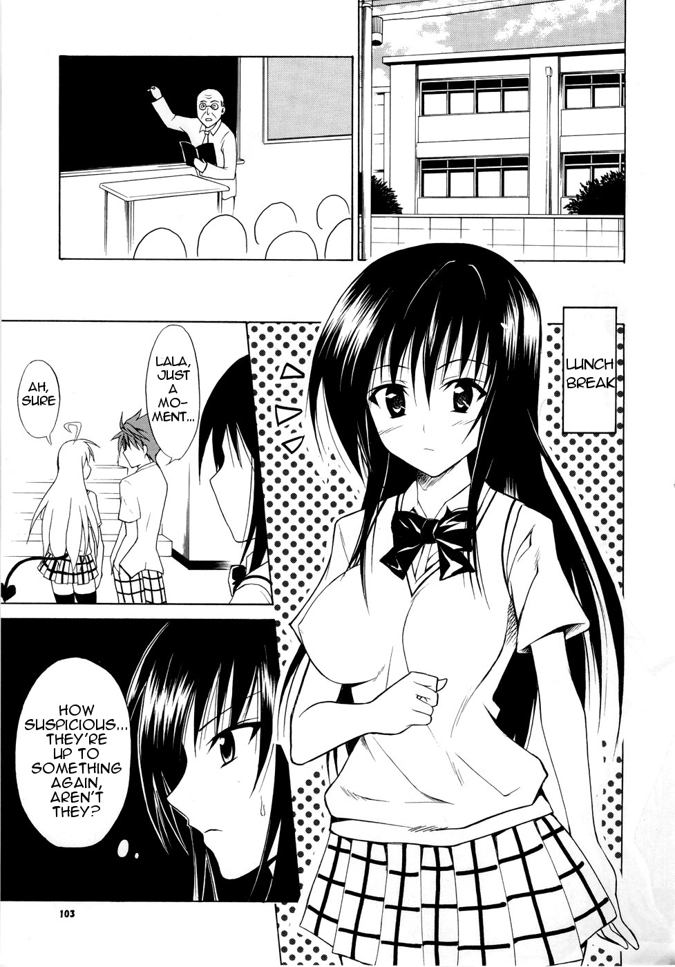 (C74) [TORA MACHINE (Kasukabe Taro)] Harenchitte Level Janezo! | That's not the Level of Indecency! (To LOVE-Ru) [English] [Team Vanilla] page 14 full