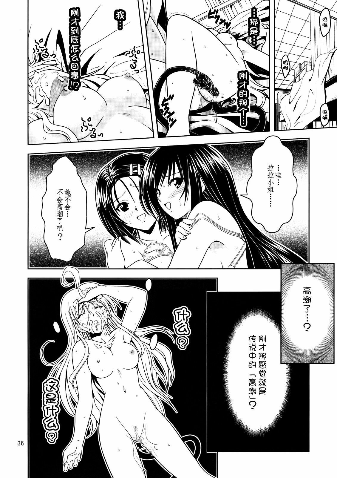 [Gangontou (Fukori)] Anoko-tachi ga Taihen na Koto ni Nattemasu 2 (To LOVE-Ru) [Chinese] [SENSE汉化小队] page 35 full