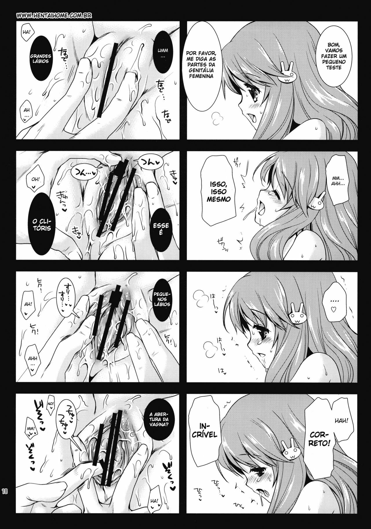 [Kurosawa pict (Kurosawa Kiyotaka)] Himeji-san to Test Benkyou (Baka to Test to Shoukanjuu) [Portuguese-BR] [hentaihome.com.br] page 17 full