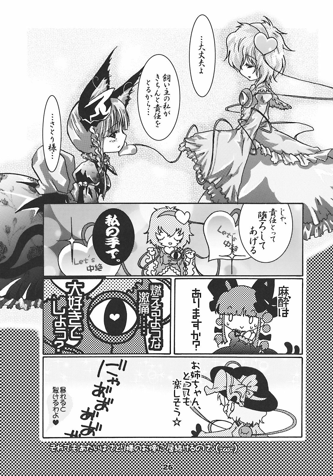 (Mimiket 20) [Strawberry (Ichigo)] Neko Romansa (Touhou Project) page 25 full