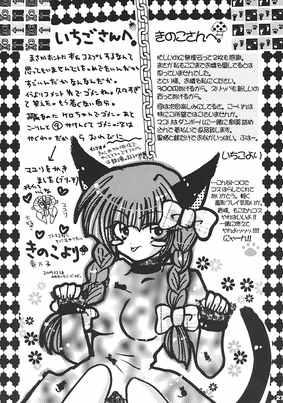 (Mimiket 20) [Strawberry (Ichigo)] Neko Romansa (Touhou Project) page 27 full