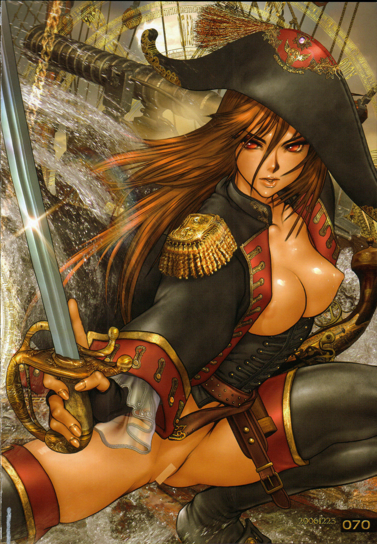 [Masamune Shirow] PIECES 6 HELL CAT page 75 full