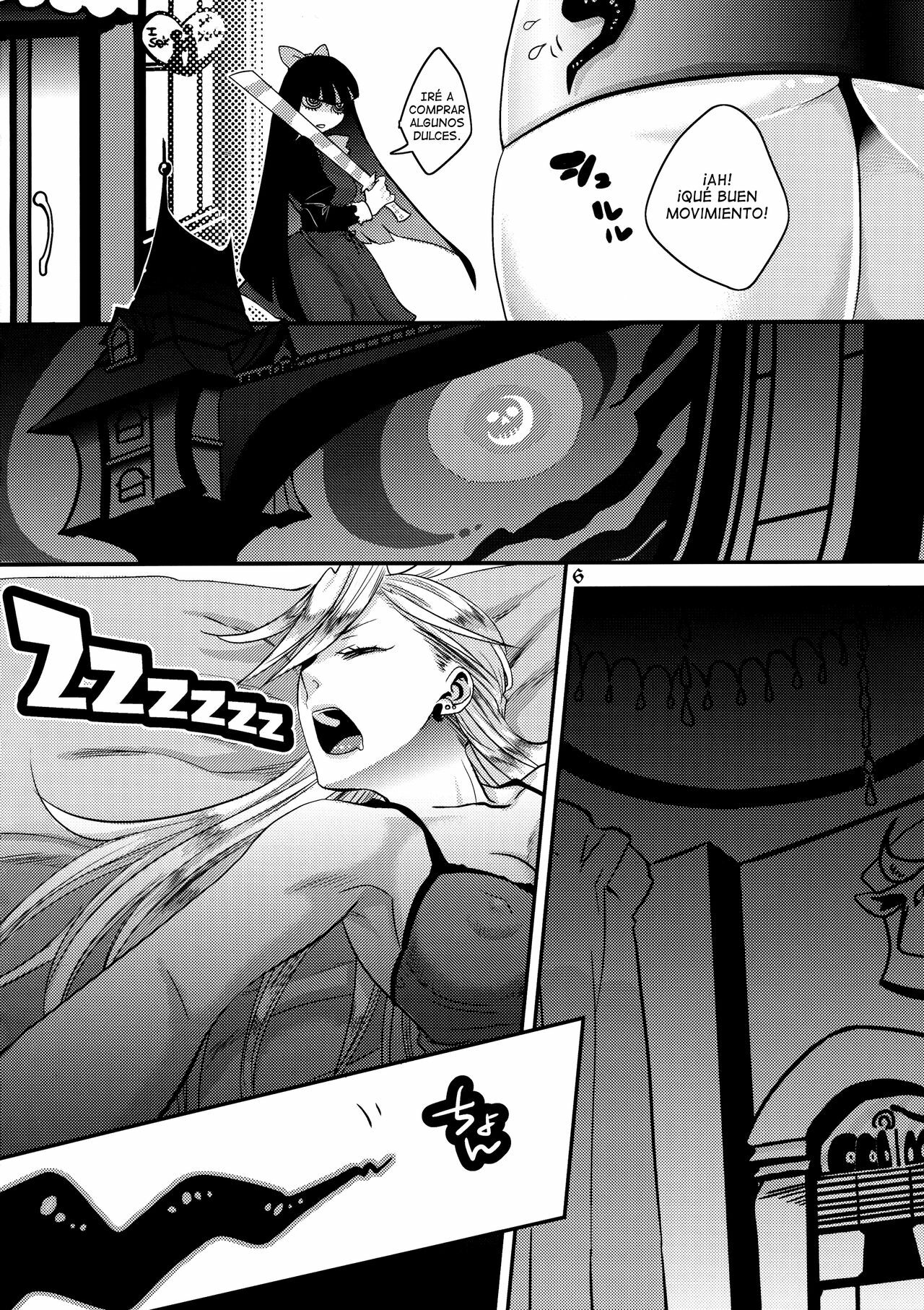 (C79) [Pish Lover (Amatake Akewo)] Delicious Milk (Panty & Stocking with Garterbelt) [Spanish] [Lateralus-Manga] page 5 full