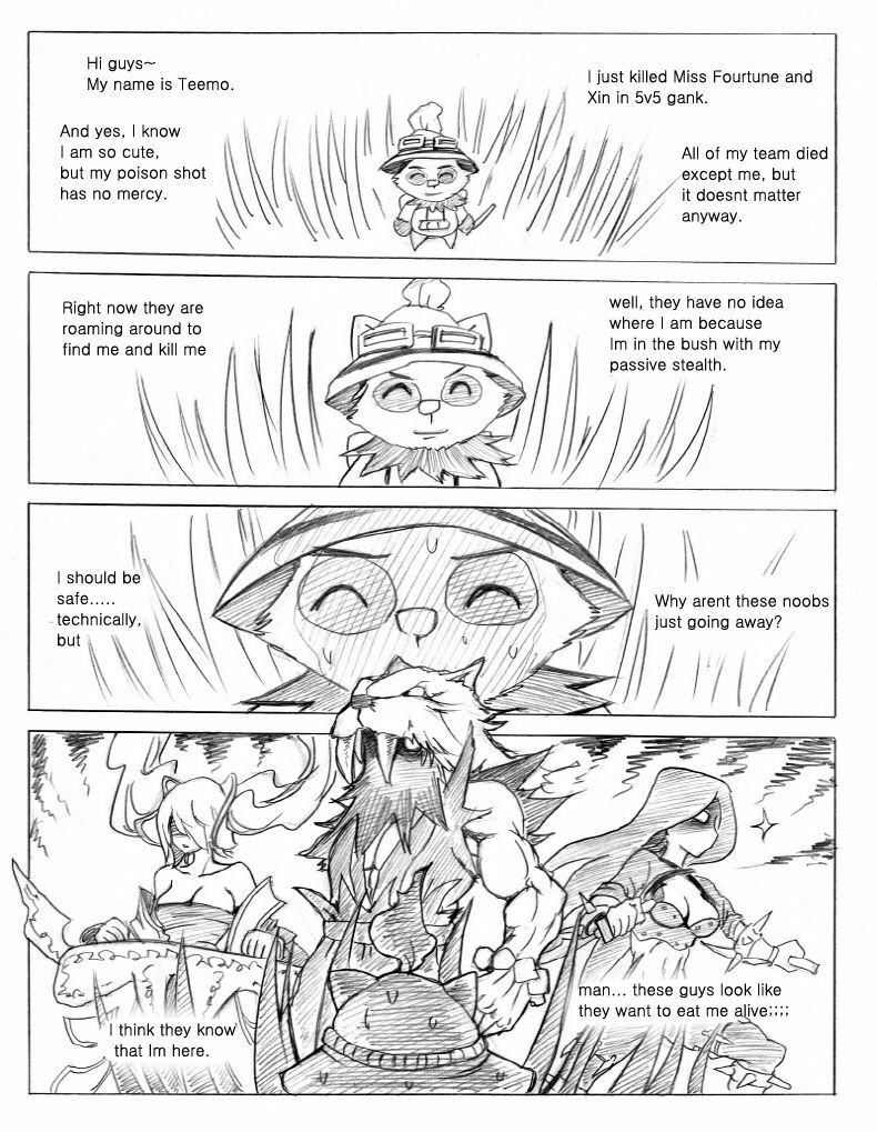 [KimMundo] 리그 오브 티모 - League of Teemo (League of Legends) [English] {Bohem No. 3} page 3 full