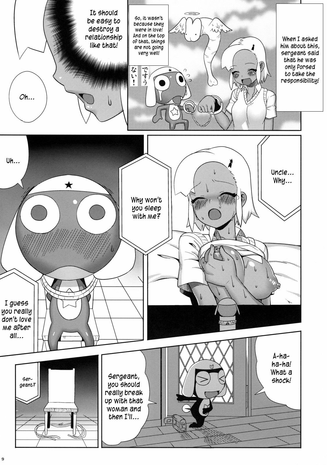 (C74) [TNC. (Lunch)] Motto! MORE Moa 2 (Keroro Gunsou) [English] [Kusanyagi] page 9 full