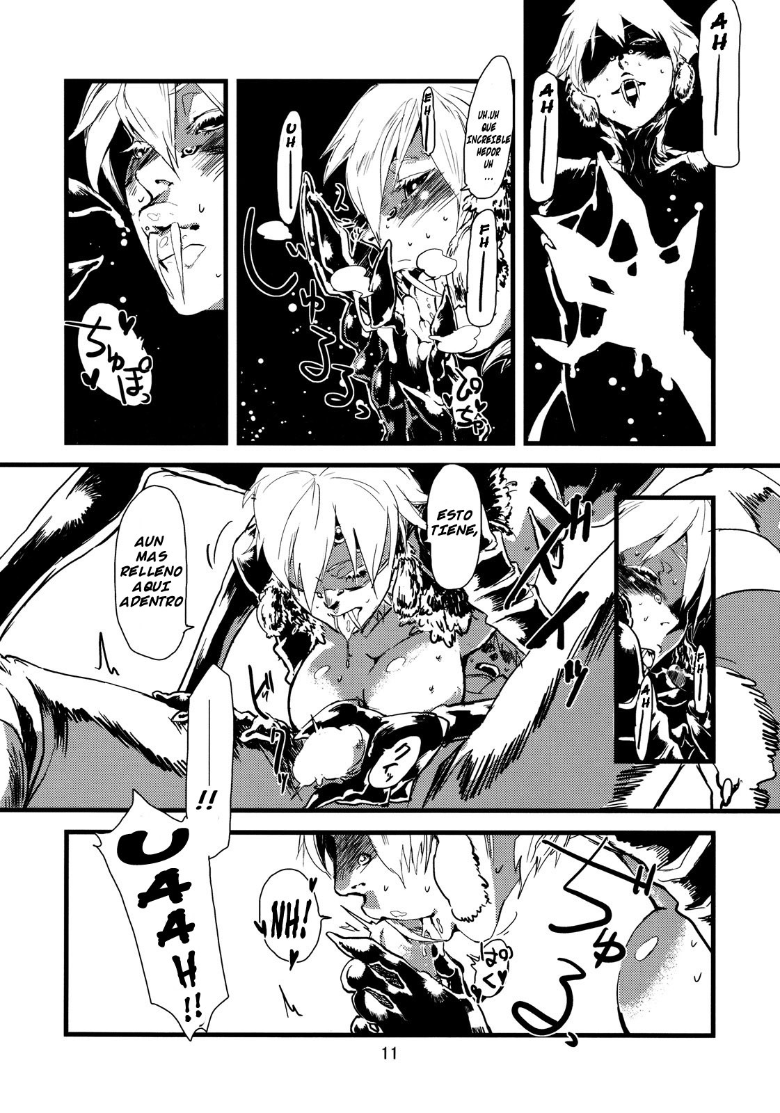 (C77) [Niku Drill (Toumasu)] Jingai Shunman 1 [Spanish] {Kallen-Kozuki} page 13 full