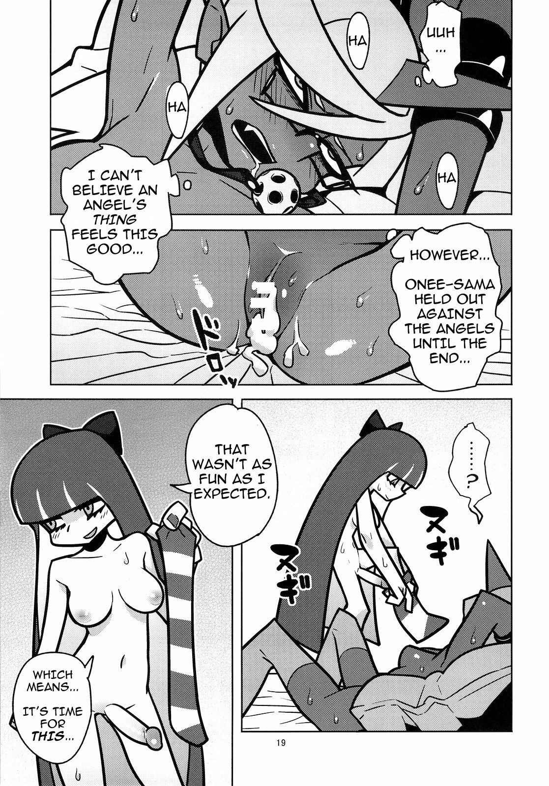 [Hamanasu Chaya (Hamanasu)] Oshioki! Demon Sisters | Punishment! Demon Sisters (Panty & Stocking with Garterbelt) [English] =Pineapples r' Us= page 20 full