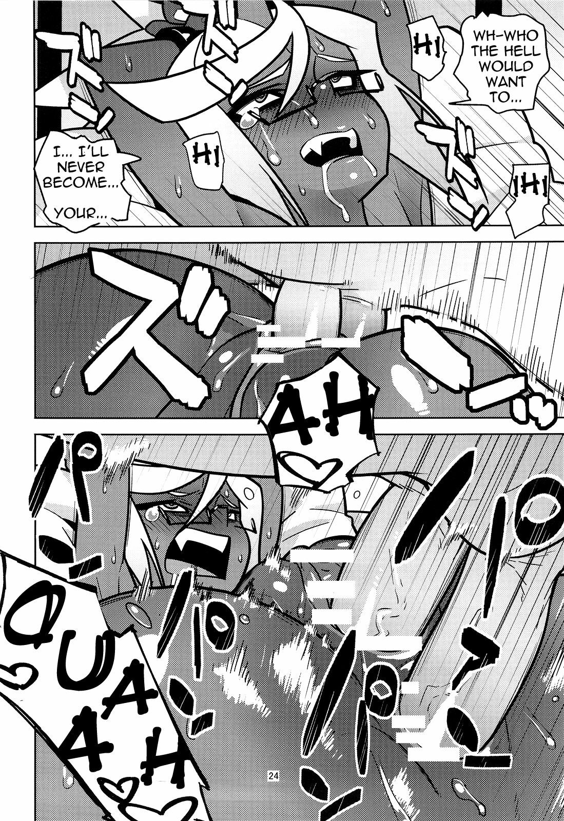 [Hamanasu Chaya (Hamanasu)] Oshioki! Demon Sisters | Punishment! Demon Sisters (Panty & Stocking with Garterbelt) [English] =Pineapples r' Us= page 25 full