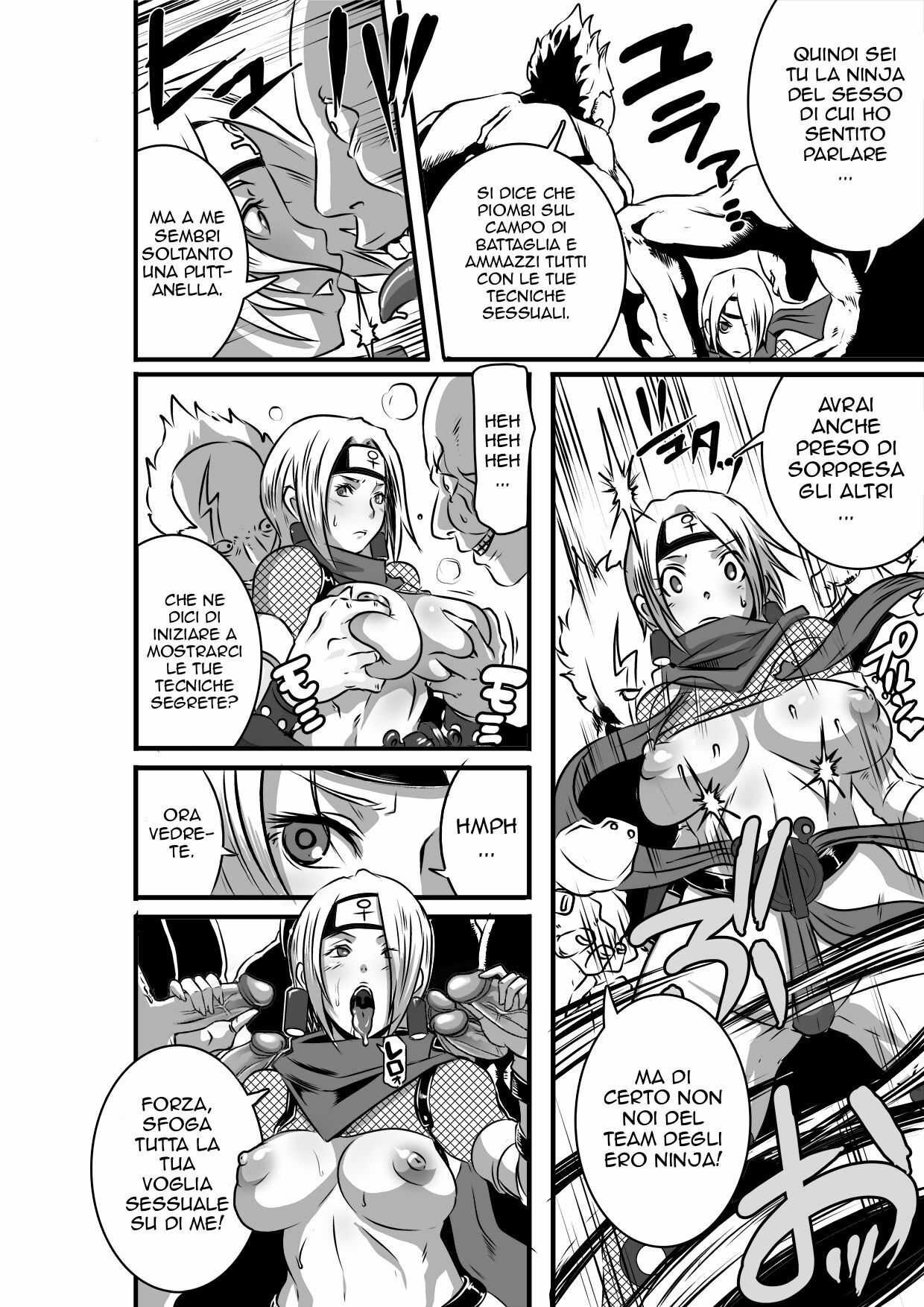 [Eroquis! (Butcha-U)] SACRIFICE HEROES - Sex Ninja Misogi [Italian] page 6 full