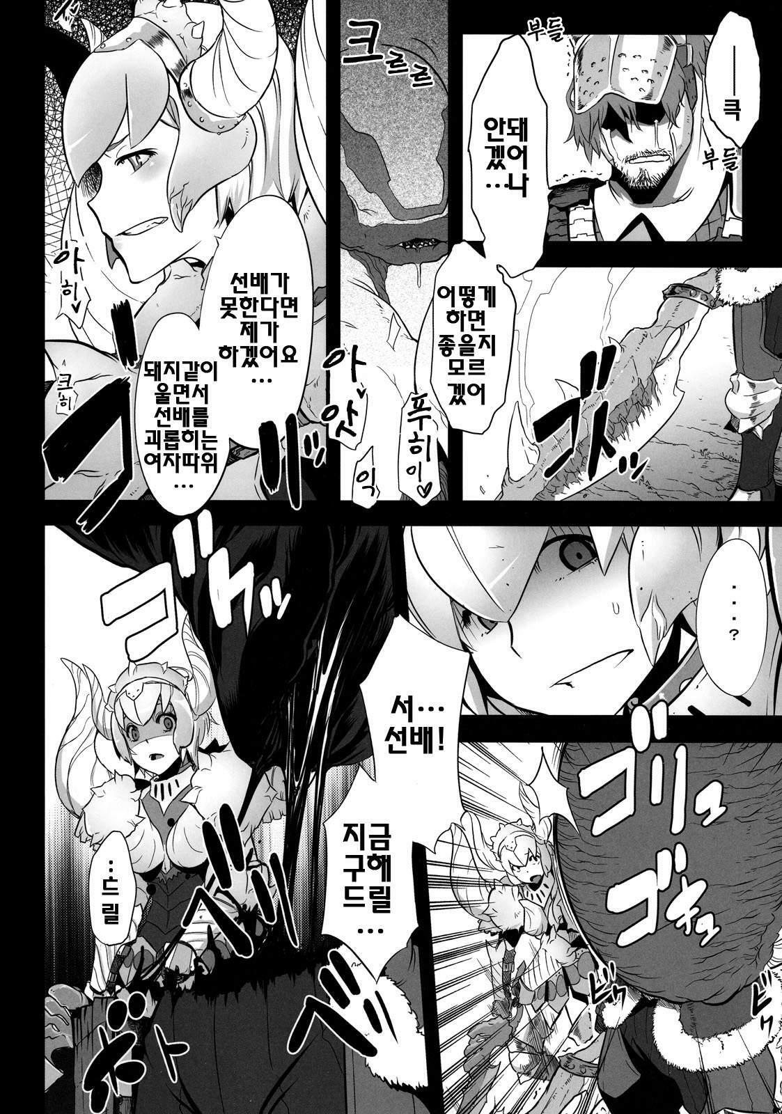 (C77) [DA HOOTCH (ShindoL)] Hanshoku Nebura | 번식 네브라 (Monster Hunter) [Korean] [팀☆면갤] page 46 full