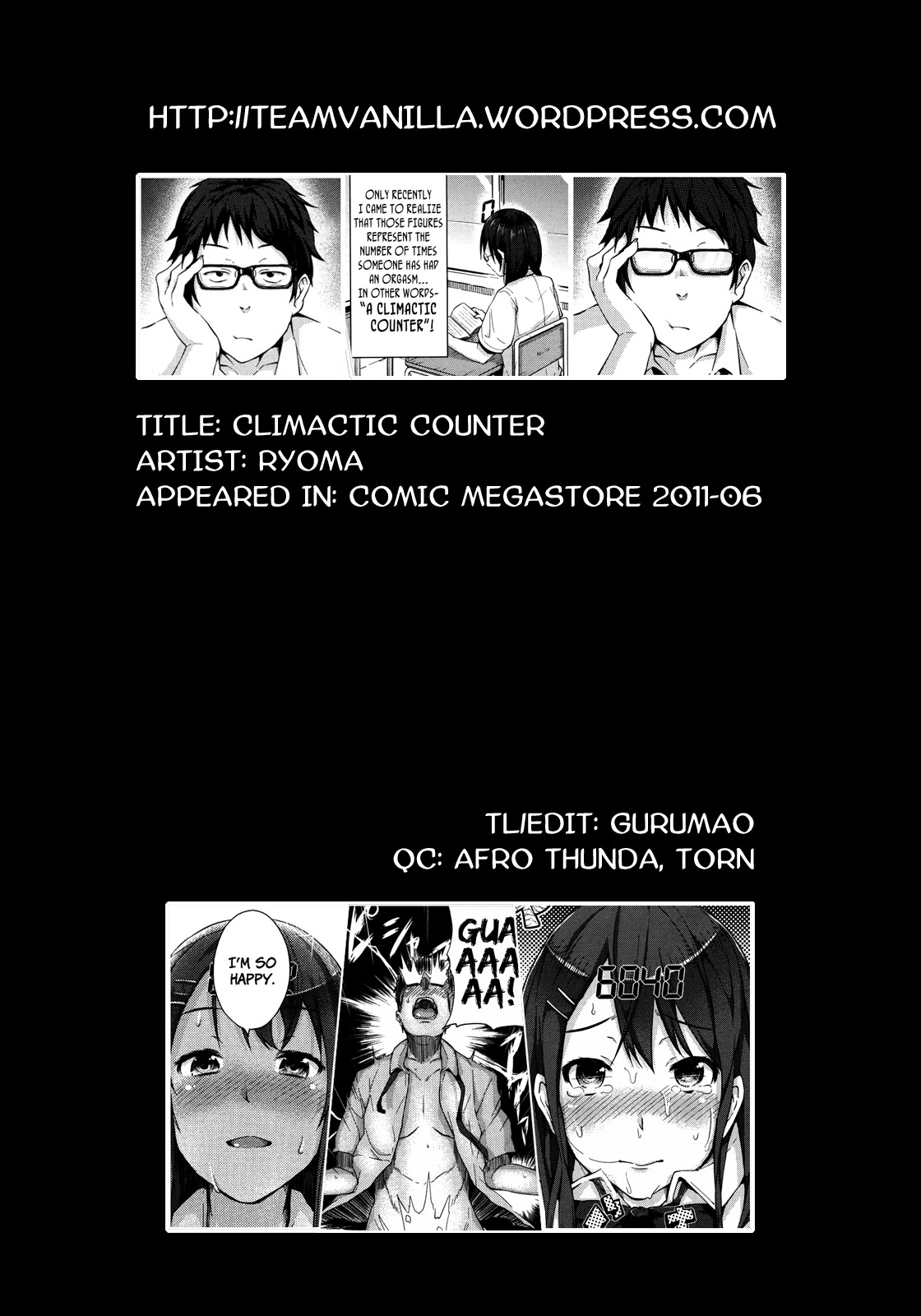 [ryoma] Zecchou Counter! | Climactic Counter! (COMIC Megastore 2011-06) [English] =Team Vanilla= page 19 full