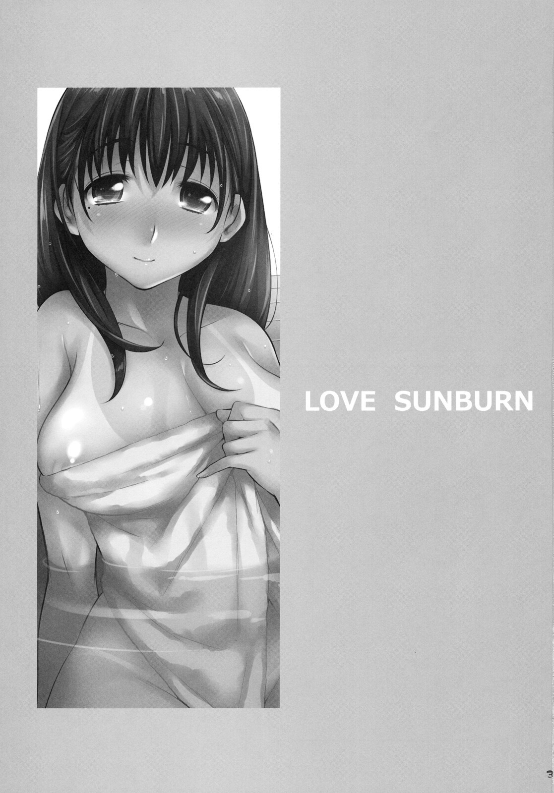 (C78) [Kusari Caterpillar (Yoshiron)] LOVE SUNBURN (Love Plus) (korean) page 2 full