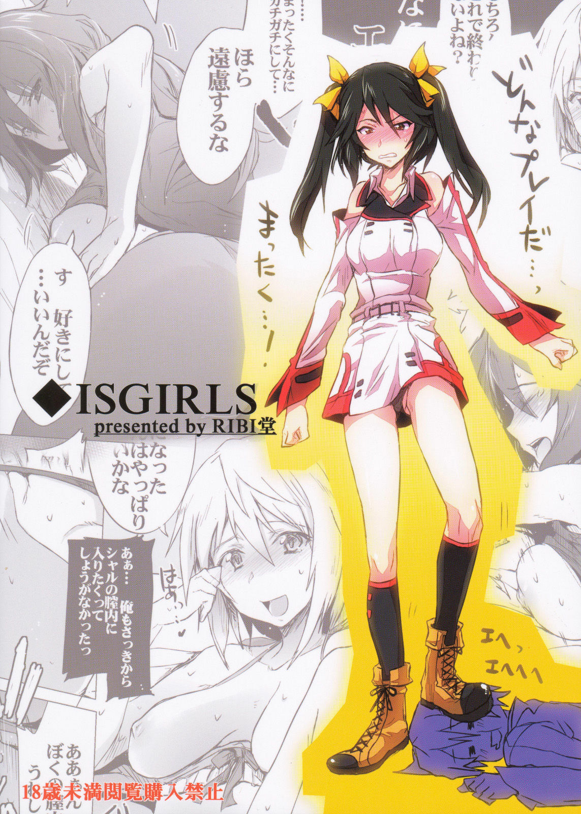 (COMIC1☆5) [RIBI Dou (Higata Akatsuki)] IS Girl's (IS ) page 26 full