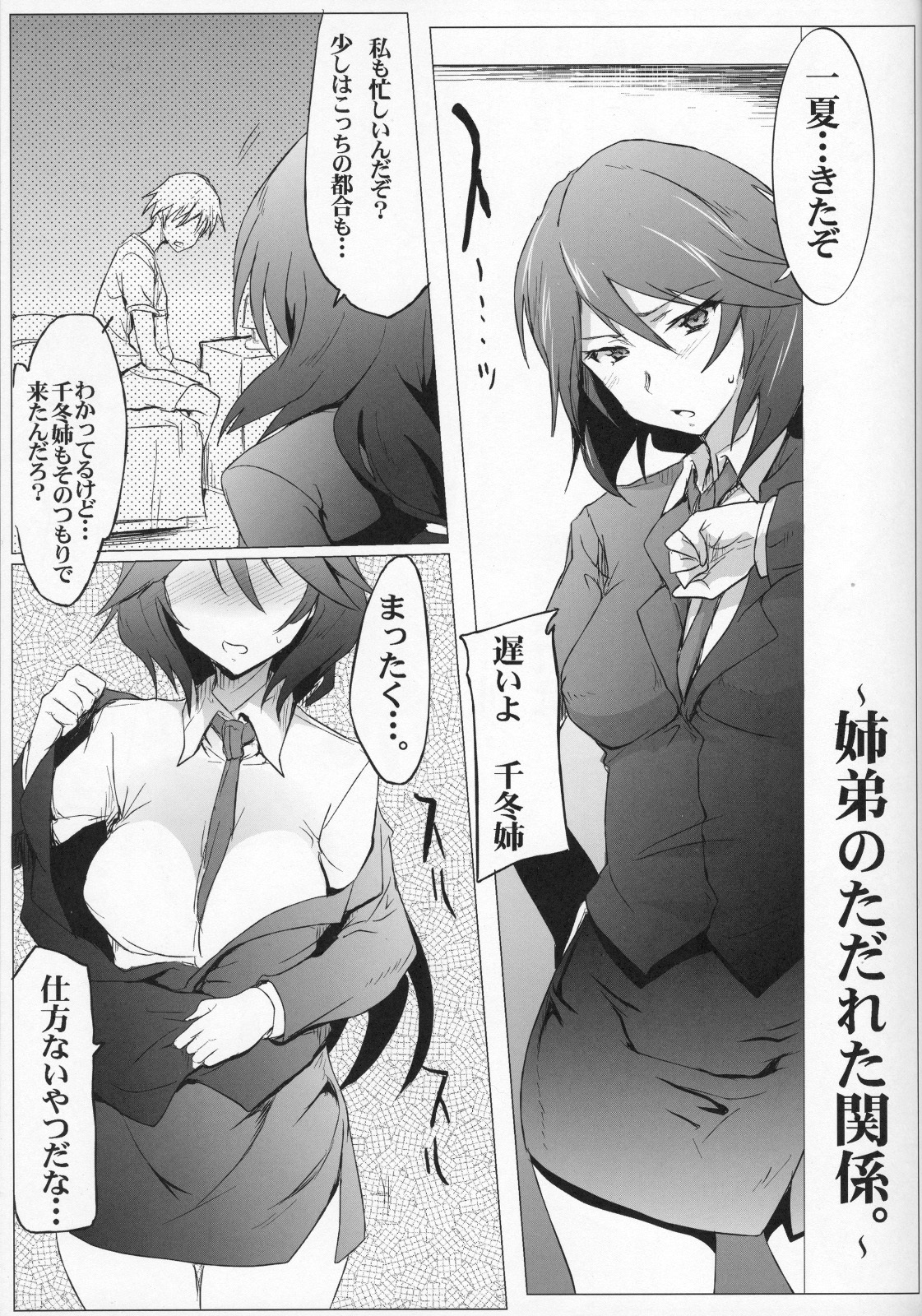 (COMIC1☆5) [RIBI Dou (Higata Akatsuki)] IS Girl's (IS ) page 4 full