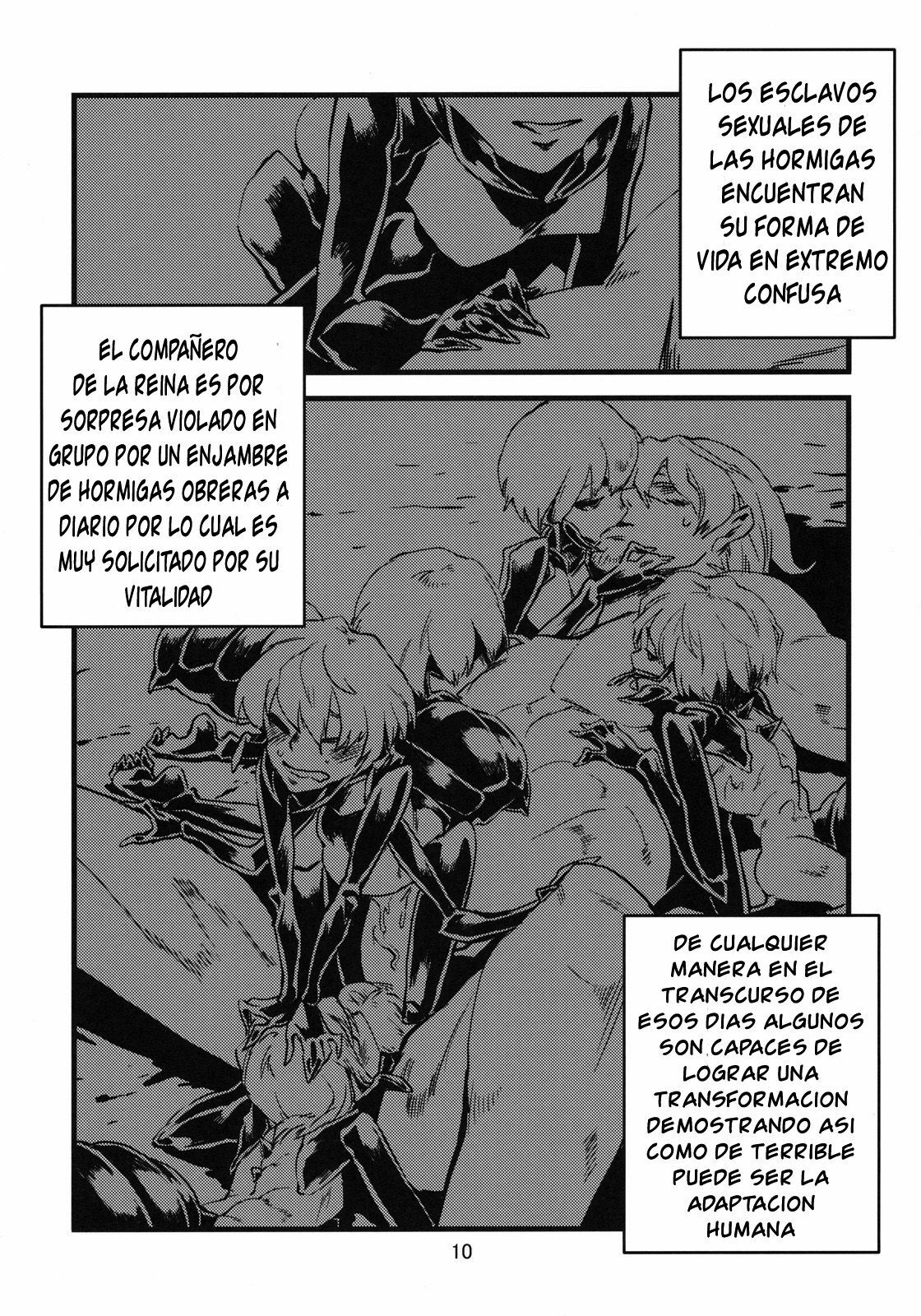 (C78) [Niku Drill (Toumasu)] Jingai Shunman 2 [Spanish] {Kallen-Kozuki} page 11 full