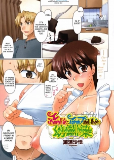 [Sago-Jou (Seura Isago)] Choco to Apron to Osananajimi | Chocolate, Apron, and the Childhood Friend [English] [Chocolate]