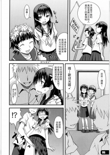 (COMIC1☆4) [Hagane Koubou (Haganema)] Flower Girls (Toaru Kagaku no Railgun) [Chinese] [漢化組漢化組] - page 5