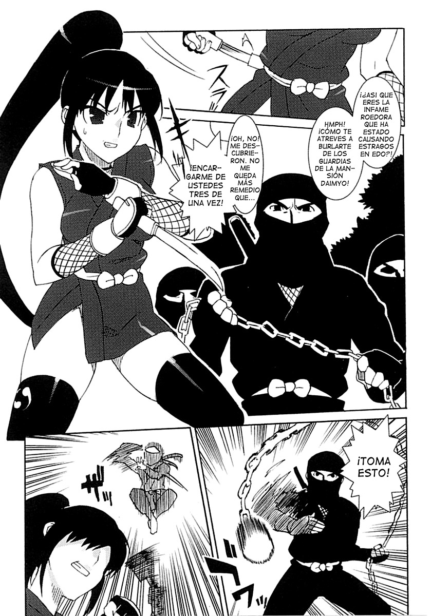 [Takuji] Onna Nezumi Kozou ~Orin~ | Orin, La Ninja Ladrona (Kunoichi Anthology Comics) [Spanish] [Lateralus-Manga] page 3 full