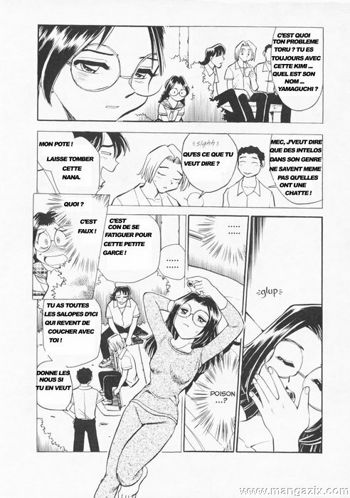 [Chiba Jirou] Henshin! Tonari no Kimiko-san Ch. 1 | Were-Slut 1 [French] page 9 full