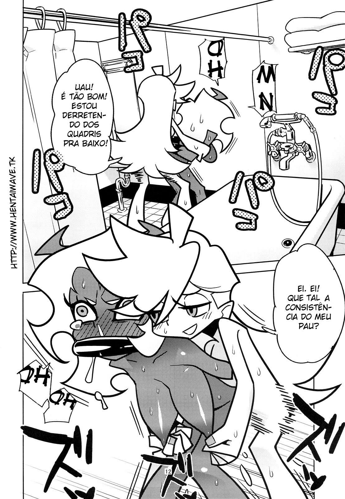 [Hamanasu Chaya (Hamanasu)] Oshioki! Demon Sisters | Punishment! Demon Sisters (Panty & Stocking with Garterbelt) [Portuguese-BR] [Hentai Wave] page 13 full