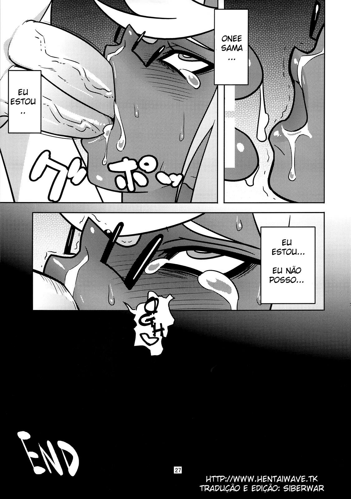 [Hamanasu Chaya (Hamanasu)] Oshioki! Demon Sisters | Punishment! Demon Sisters (Panty & Stocking with Garterbelt) [Portuguese-BR] [Hentai Wave] page 28 full