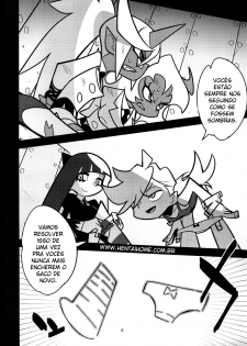 [Hamanasu Chaya (Hamanasu)] Oshioki! Demon Sisters | Punishment! Demon Sisters (Panty & Stocking with Garterbelt) [Portuguese-BR] [Hentai Wave] - page 9