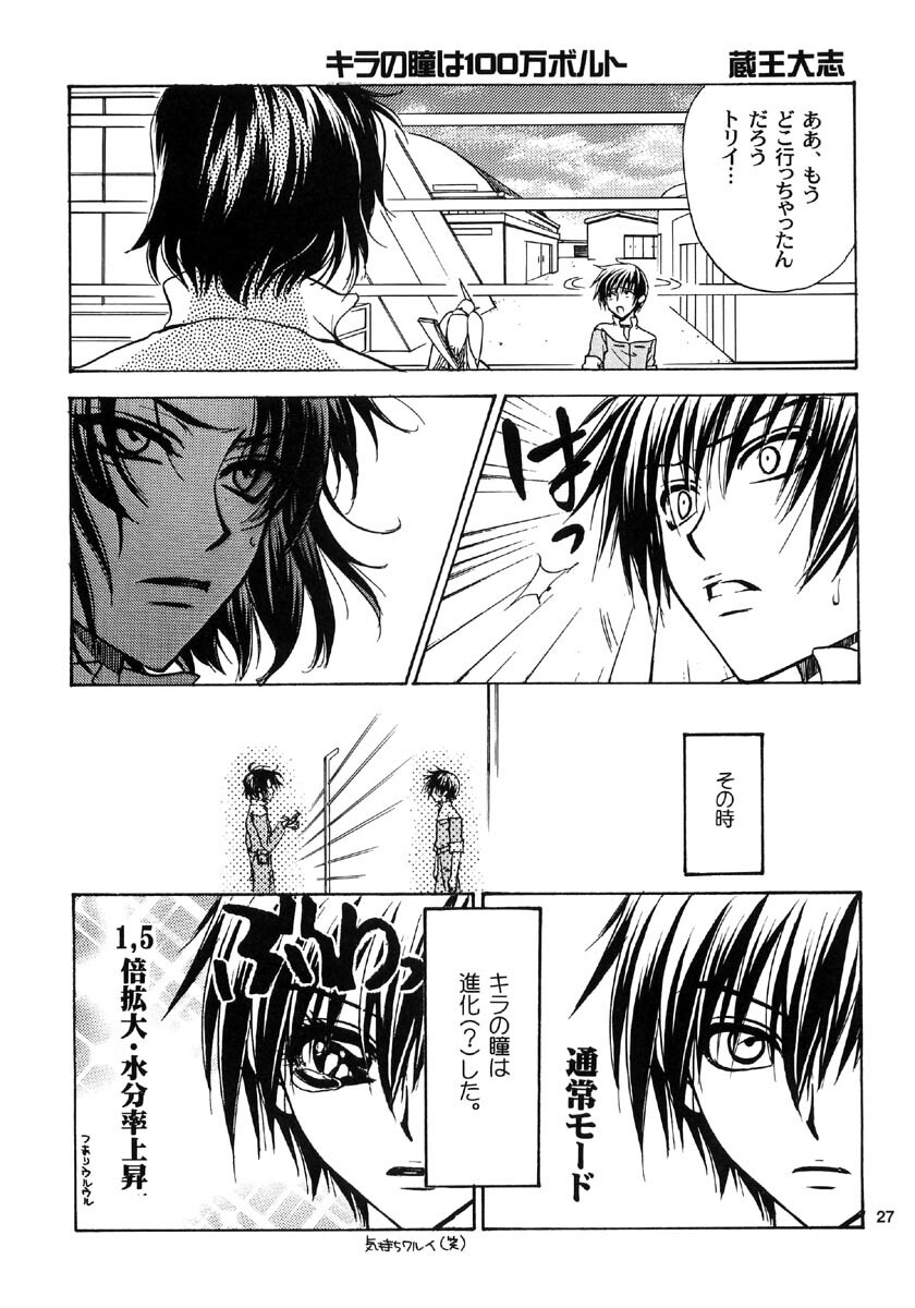 [Kozouya (Eiki Eiki, Zaou Taishi)] Ohoshisama ni Onegai... (Gundam SEED) page 27 full