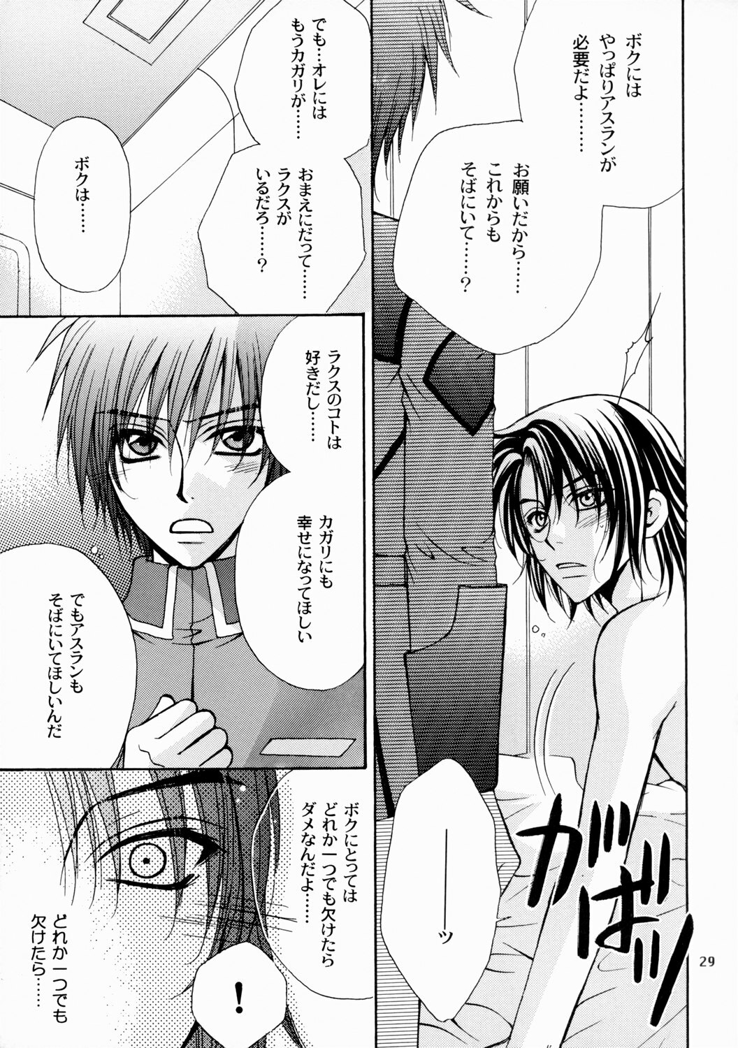 [Kozouya (Eiki Eiki, Zaou Taishi)] Boku no Chikyuu wo Mamotte (Gundam SEED) page 29 full