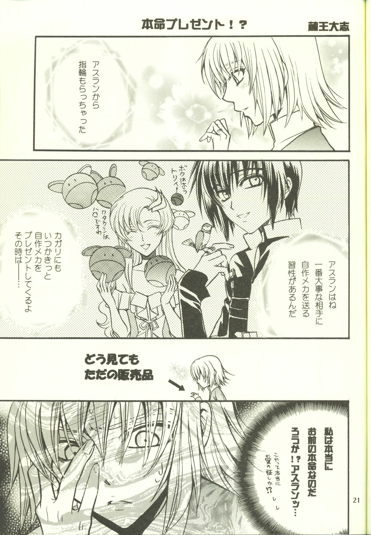 [Kozouya (Eiki Eiki, Zaou Taishi)] Unmei no Roulette Mawashite (Gundam SEED DESTINY) page 21 full