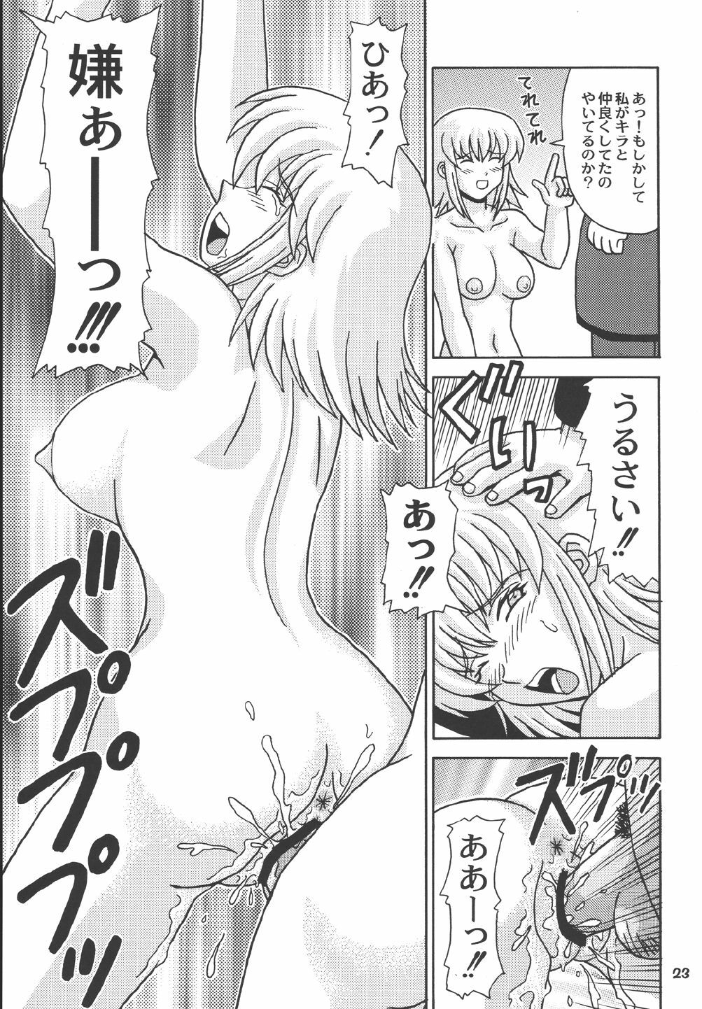 (C66) [HEAVEN'S UNIT (Kouno Kei)] Daten No Hanazono 7 (Kidou Senshi Gundam SEED) page 23 full