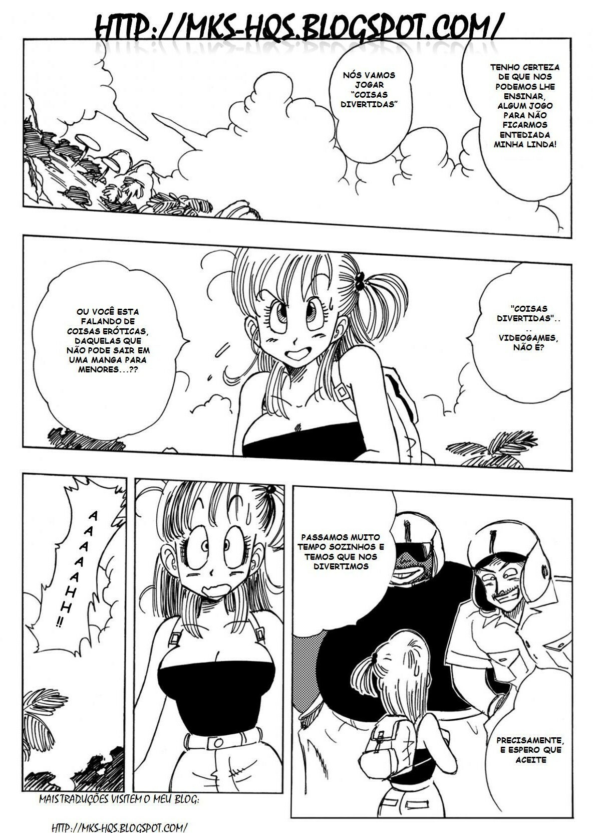 [Yamamoto] Bulma and Company / Assediando Bulma (Dragon Ball) [Portuguese-BR] page 3 full