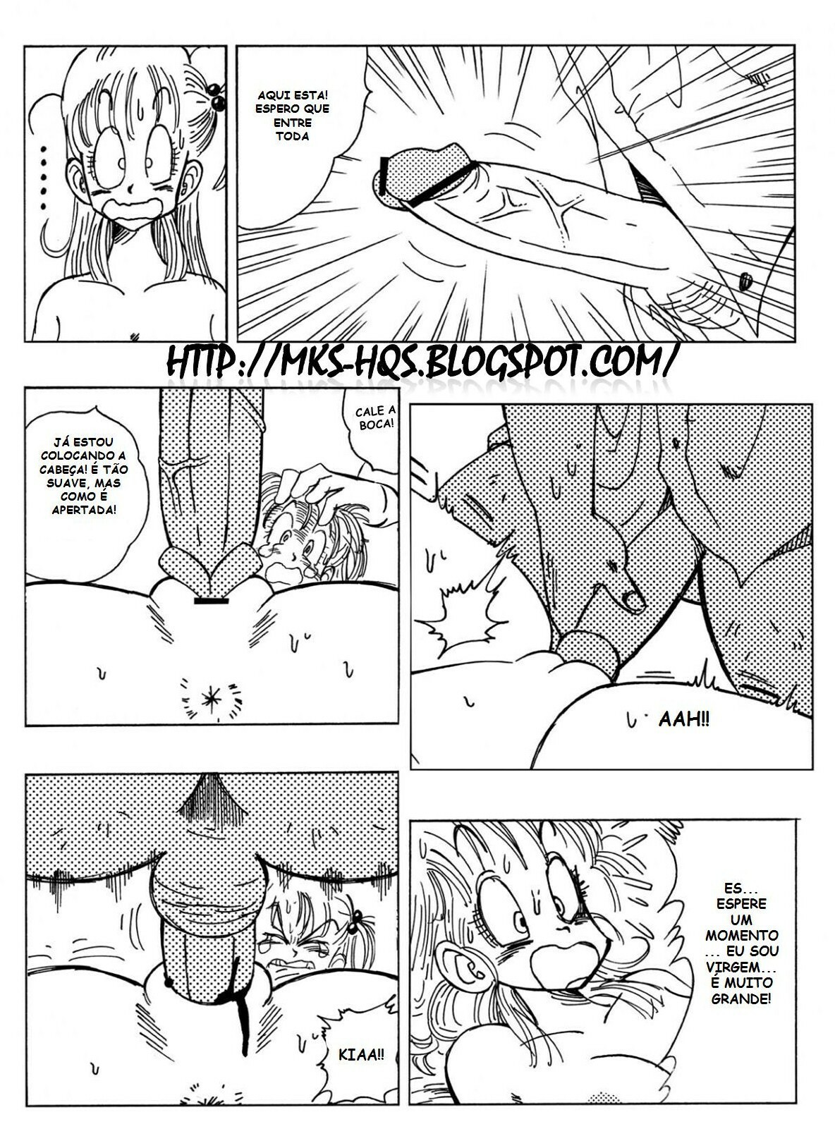 [Yamamoto] Bulma and Company / Assediando Bulma (Dragon Ball) [Portuguese-BR] page 8 full