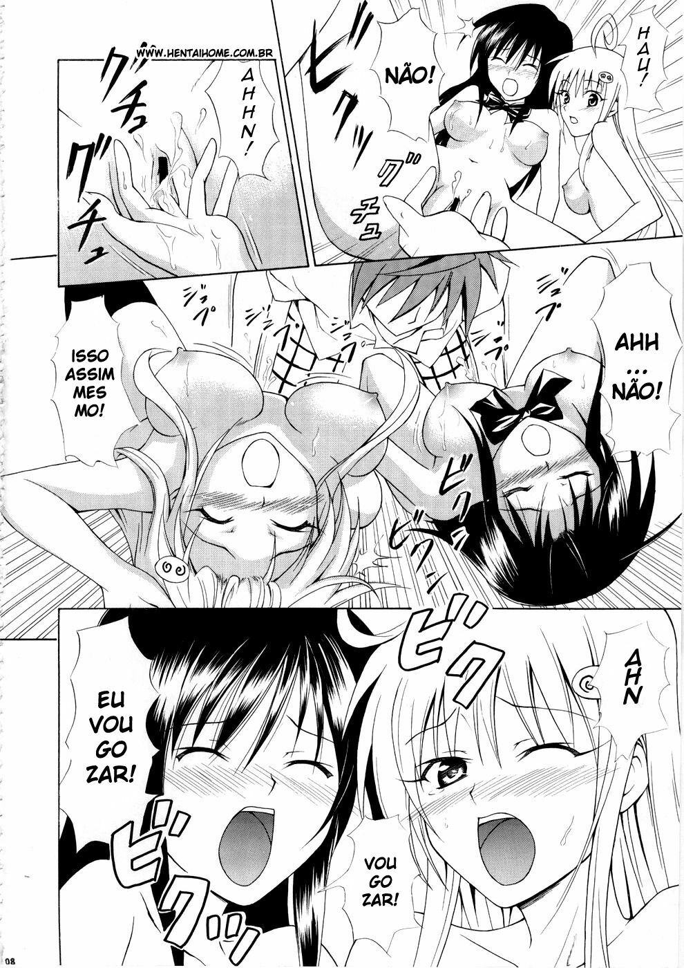 (C74) [TORA MACHINE (Kasukabe Taro)] Harenchitte Level Janezo! (To LOVE-Ru) [Portuguese-BR] [hentaihome.com.br] page 19 full