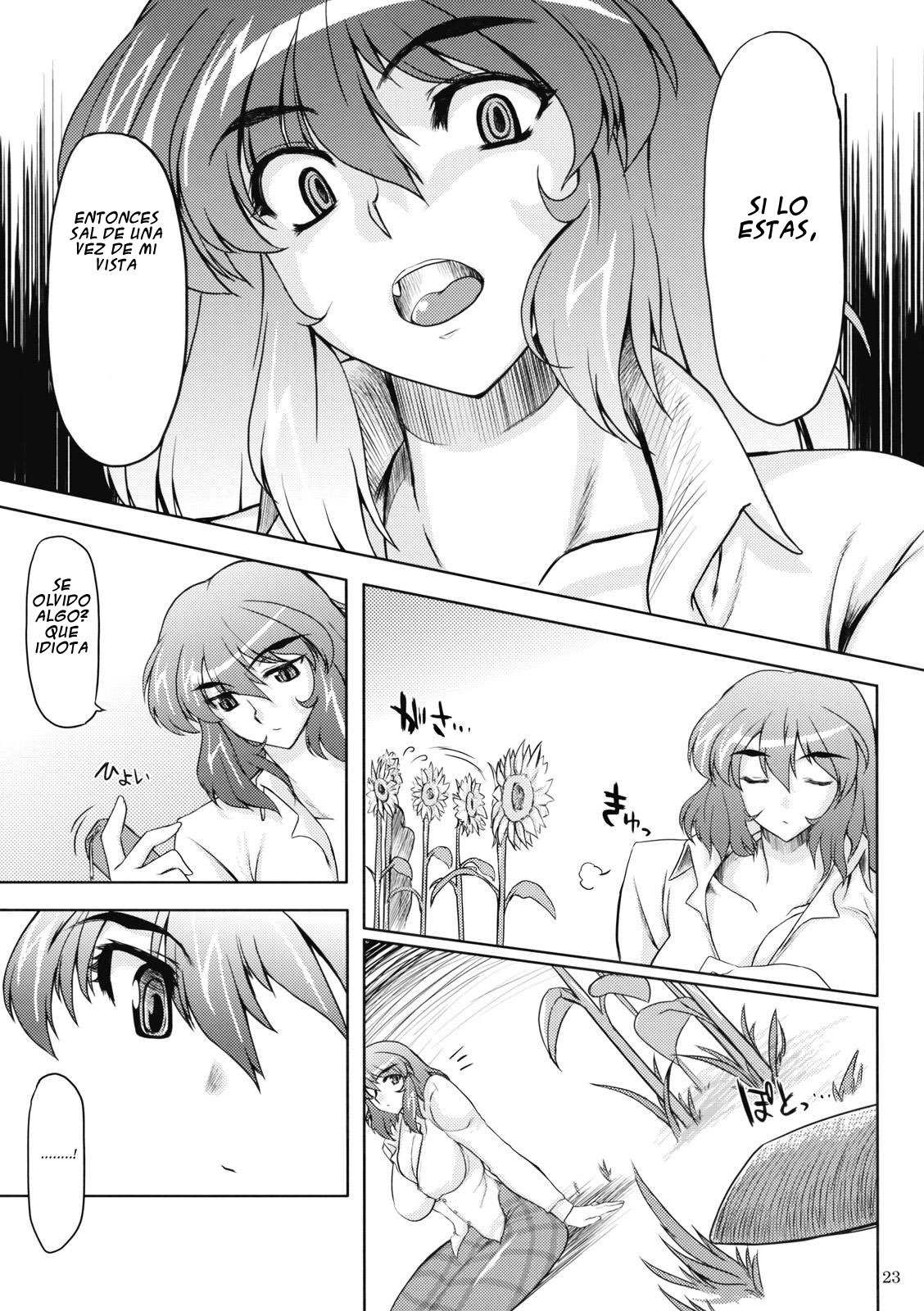 (COMIC1☆3) [04U (Misasagi Tasuku)] Taiyou no Hatake Nite (Touhou Project) [Spanish] {Touhou Hentai} page 21 full