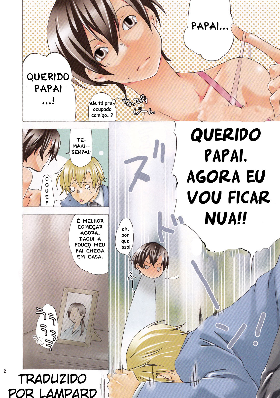 (Uki*Doki Ouran-sai) [Ichinichi Sanjou (Jinguu Kozue)] Inu to Ousama (Ouran High School Host Club) [Portuguese-BR] [Lampard] page 2 full