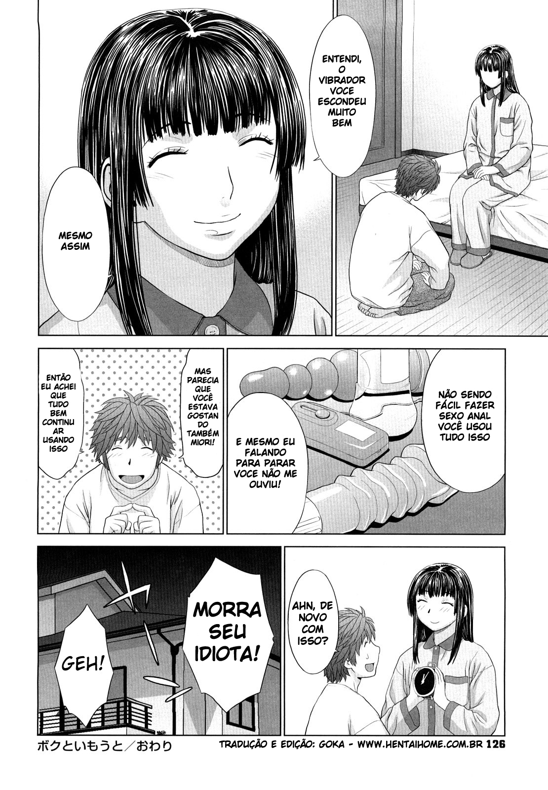 [Yarii Shimeta] I Love! [Portuguese-BR] [HentaiPie, hentaihome.com.br] [Incomplete] page 123 full